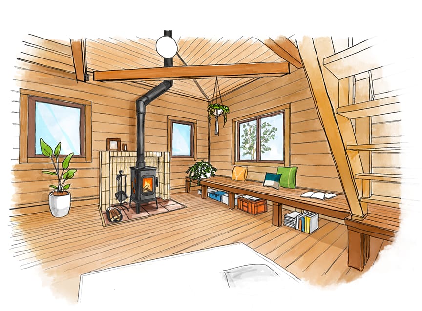 風のログ｜家々｜BESS