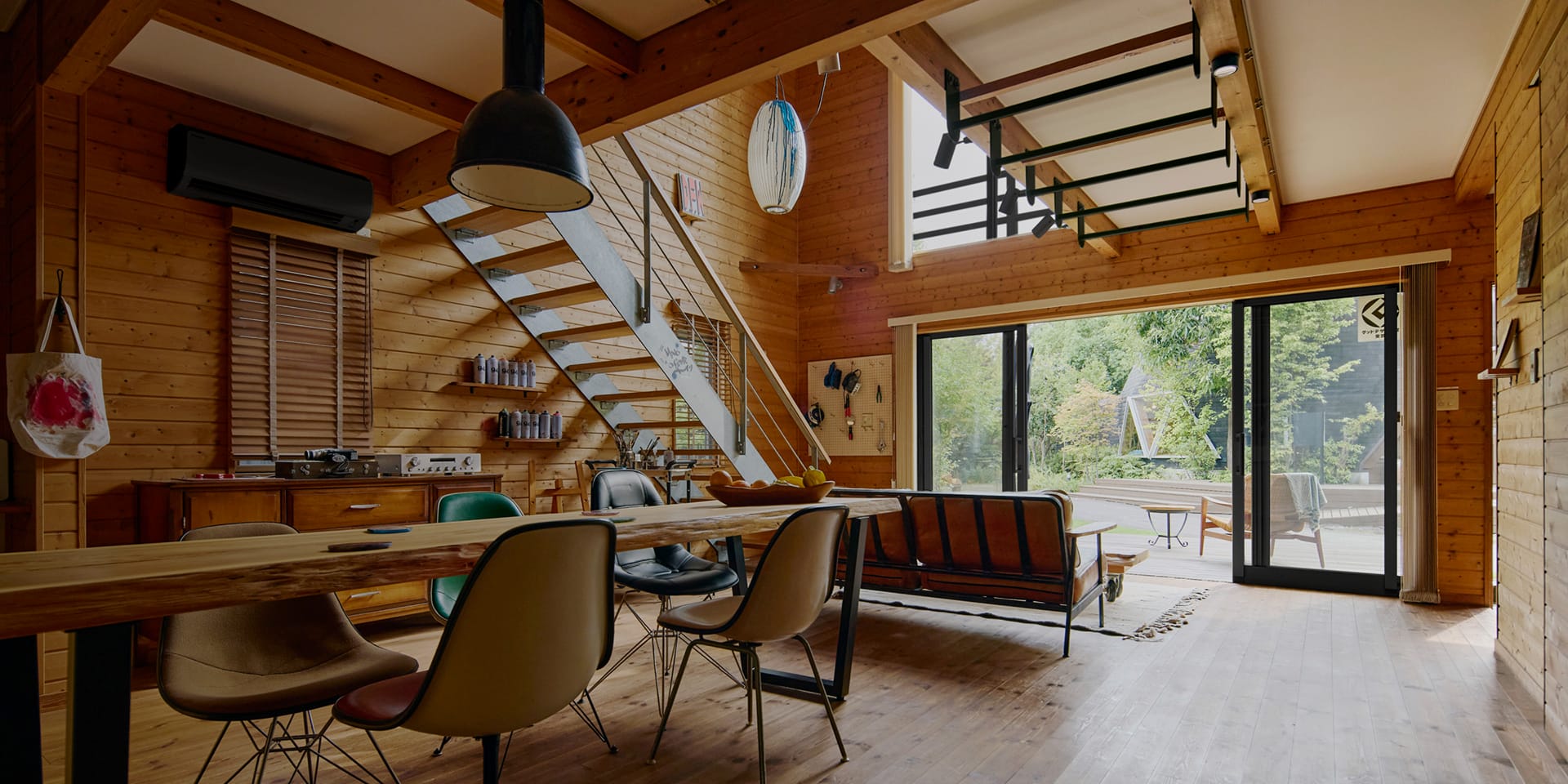 ログハウスのBESS