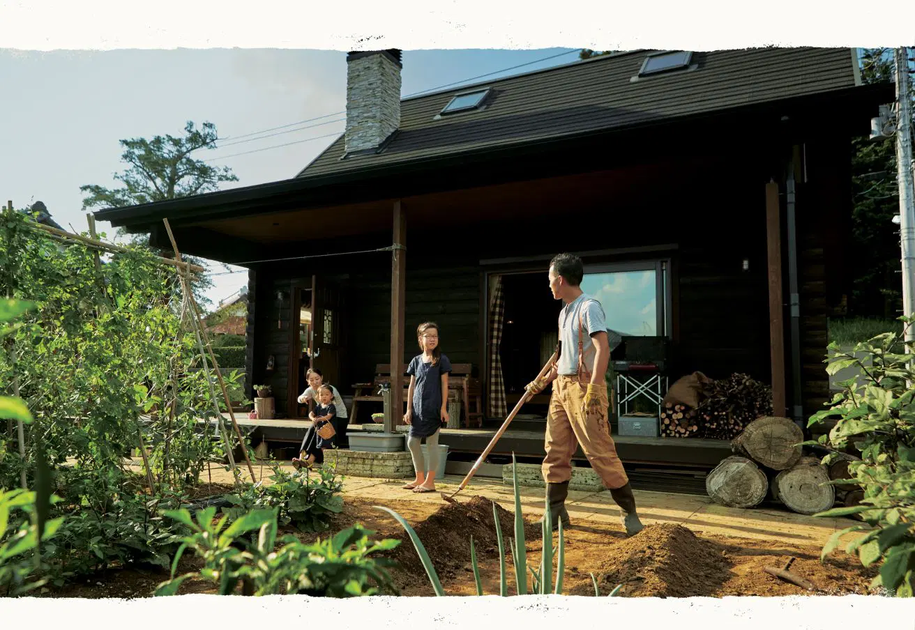 ログハウスのBESS